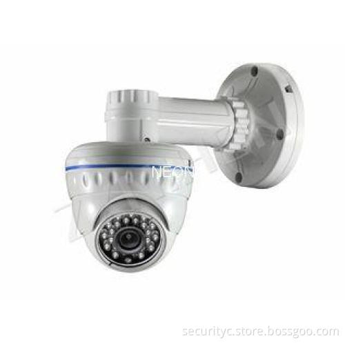 2.5" IR Cable OSD Vandalproof Dome Camera With 3.6mm Fixed